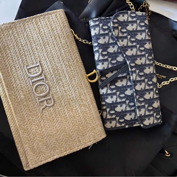 Dior Beige and Navy Crossbody - Picture 1 of 6